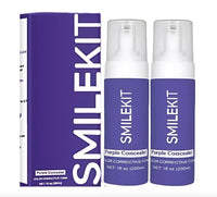 Smilekit Espuma Morada Blanqueadora X2