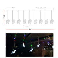 Cortina Led Figuras Reno
