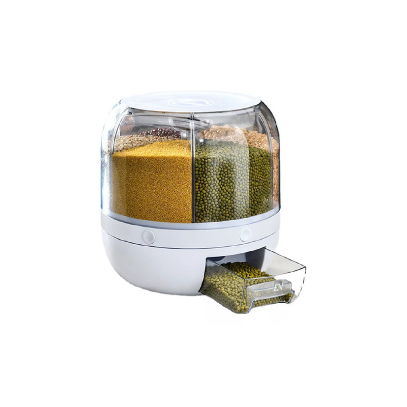 Dispensador Organizador De Granos 6 En 1