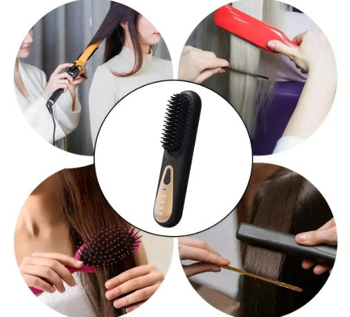 Cepillo Plancha 2 En 1  inalambrico