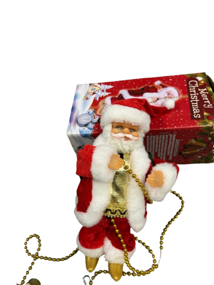 Papa noel sube la cuerda