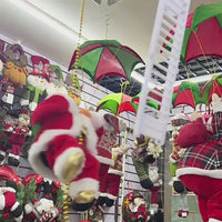 Papa Noel Sube La Escalera