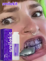 Smilekit Espuma Morada Blanqueadora X2